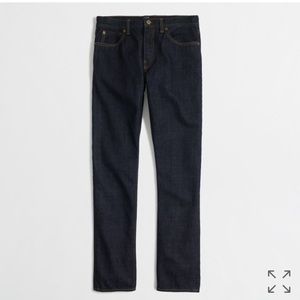 J. Crew Men's Sutton Selvedge Jeans in Dark Wash