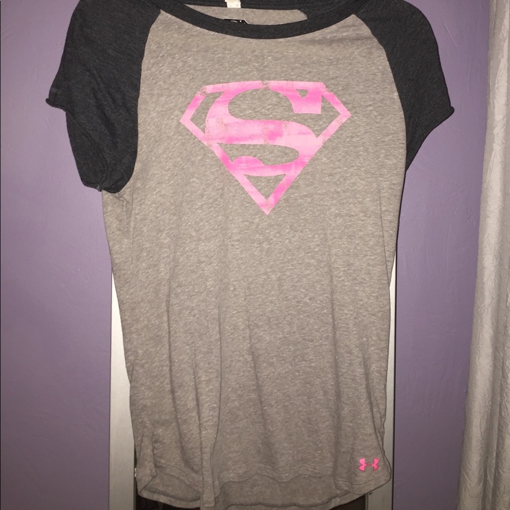 under armour super woman shirt