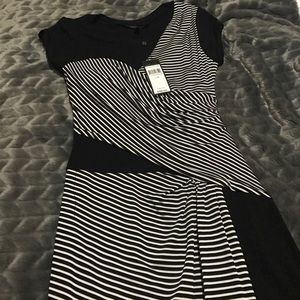 NEW with tags - BCBG black&white dress!