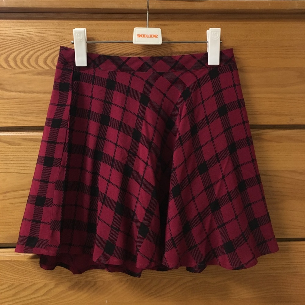 Forever 21 plaid mini skirt