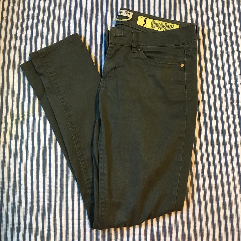Olive Skinny Jean