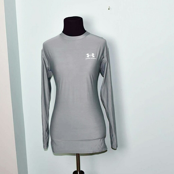 Under Armour Tops - Under Armour Silver Shirt