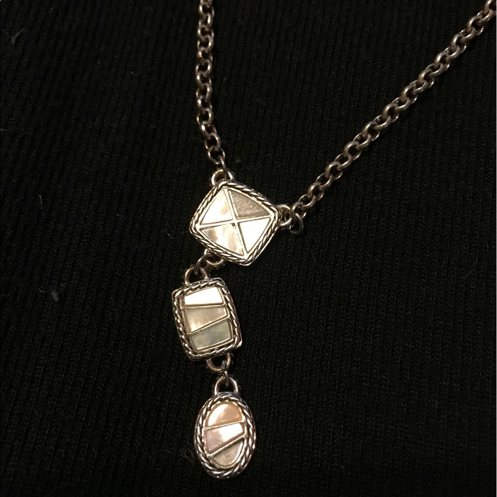 Monet necklace and earrings