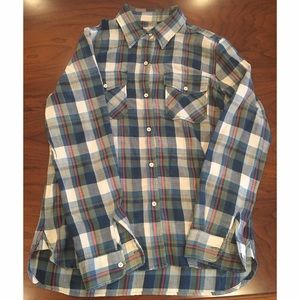 Current Elliott soft plaid shirt