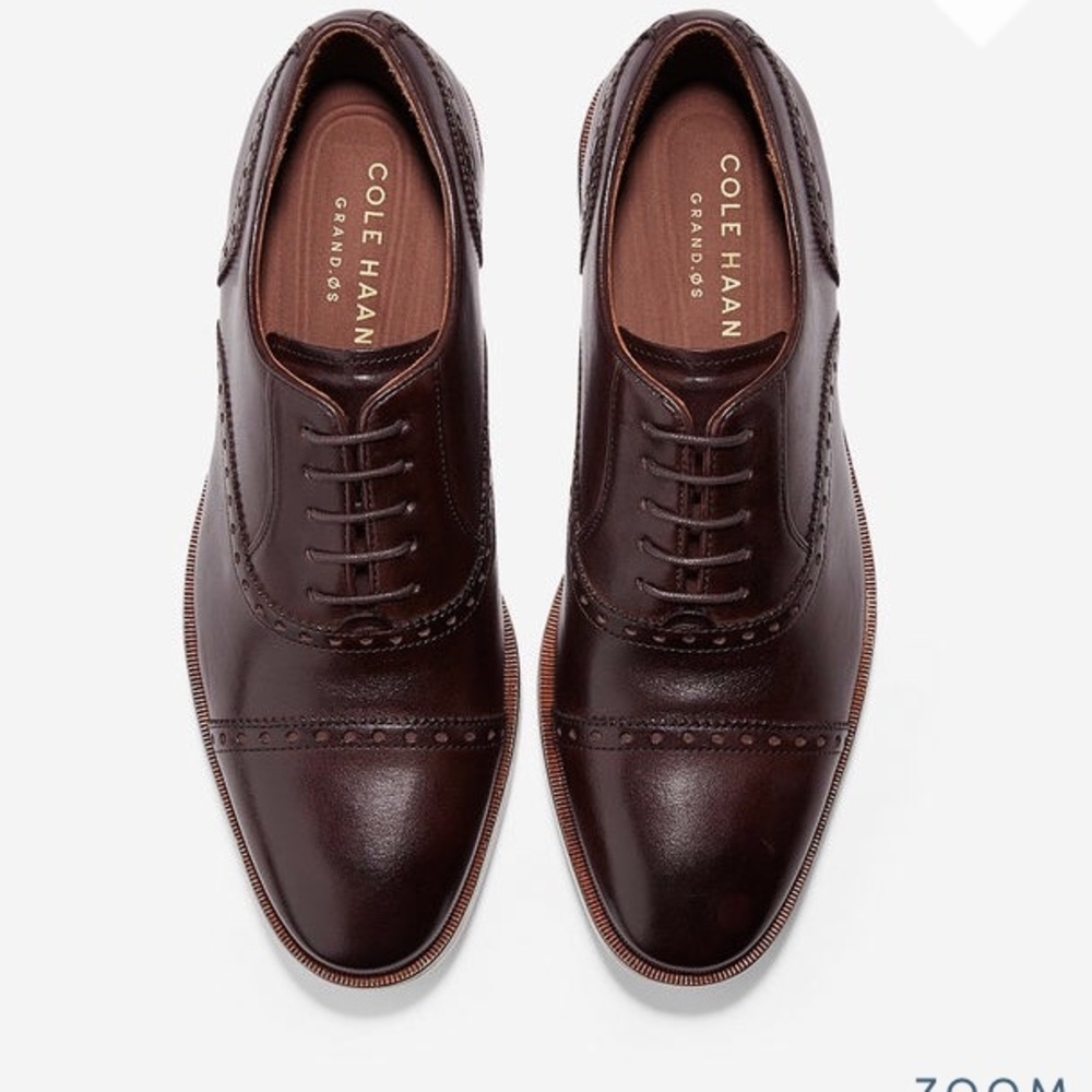 NIB Cole Haan Men's Hamilton Grand Cap Toe Oxford