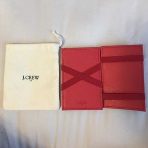 JCrew card slot wallet