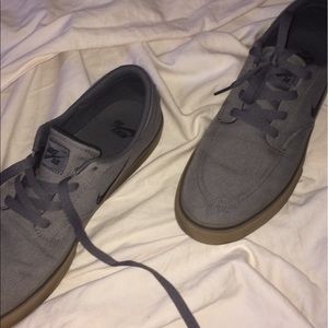 Nike SB Clutch Grey/Brown Shoes Size 11