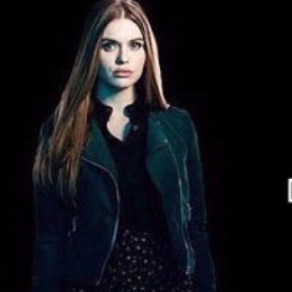 SOLD on instagram Barlll Moto jacket Lydia Martin