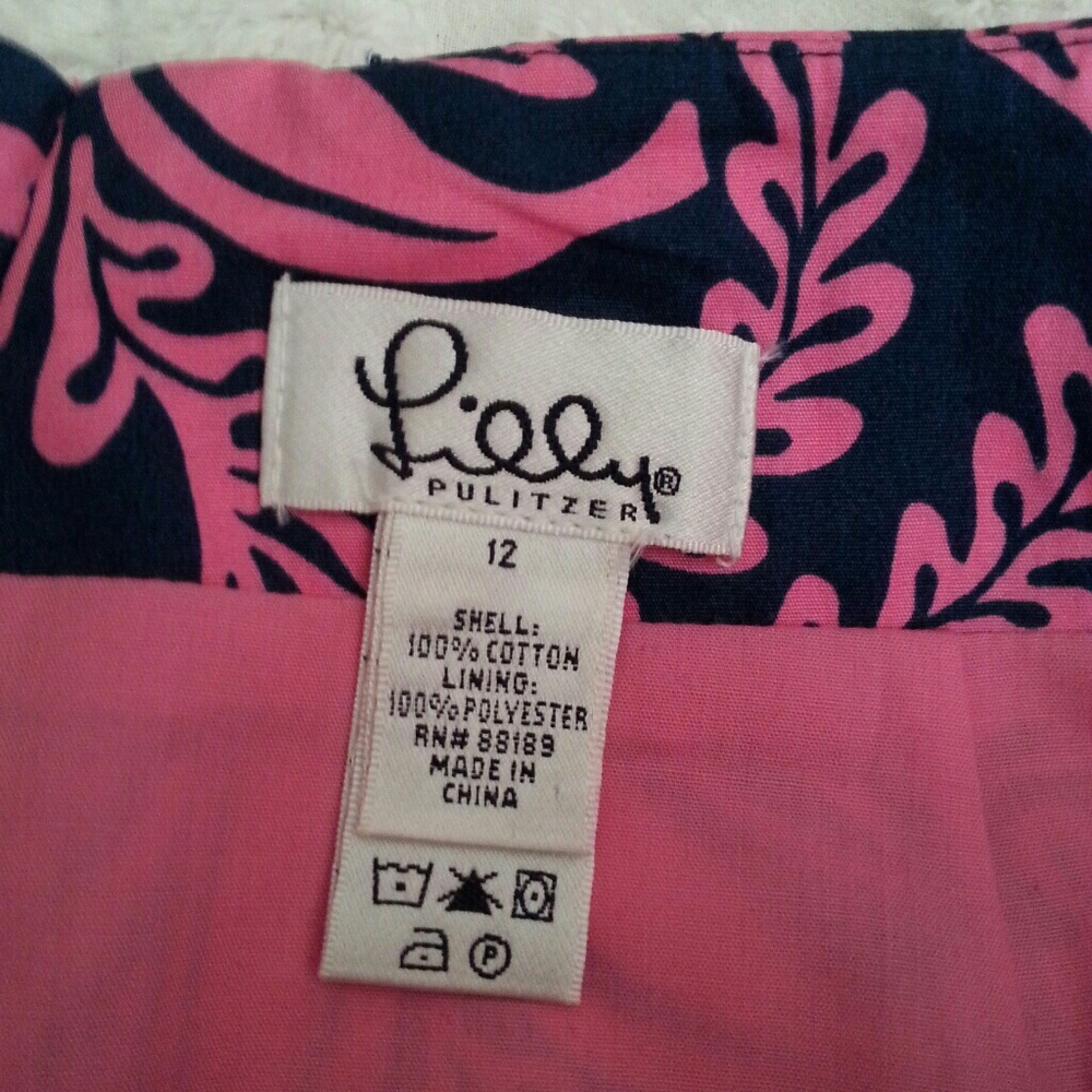 ❌SOLD| Lilly Pulitzer Pineapple Skirt - Picture 3 of 4