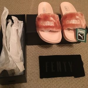 Puma X Rihanna Leadcat Fenty Slides