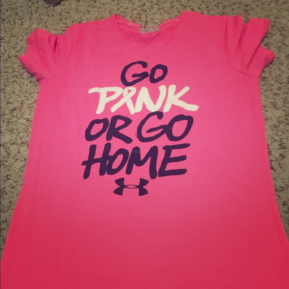 Under Armour Breast Cancer Awareness Tee