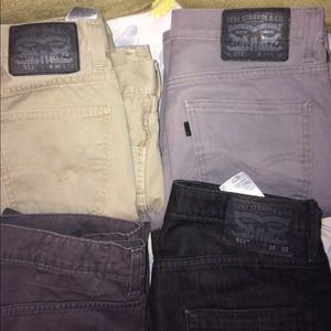 4 Levi's Jeans 511's