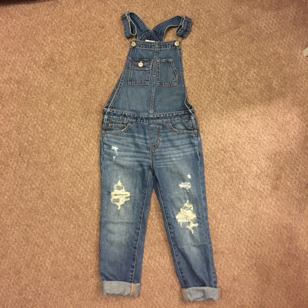 Girls Gap jean overalls