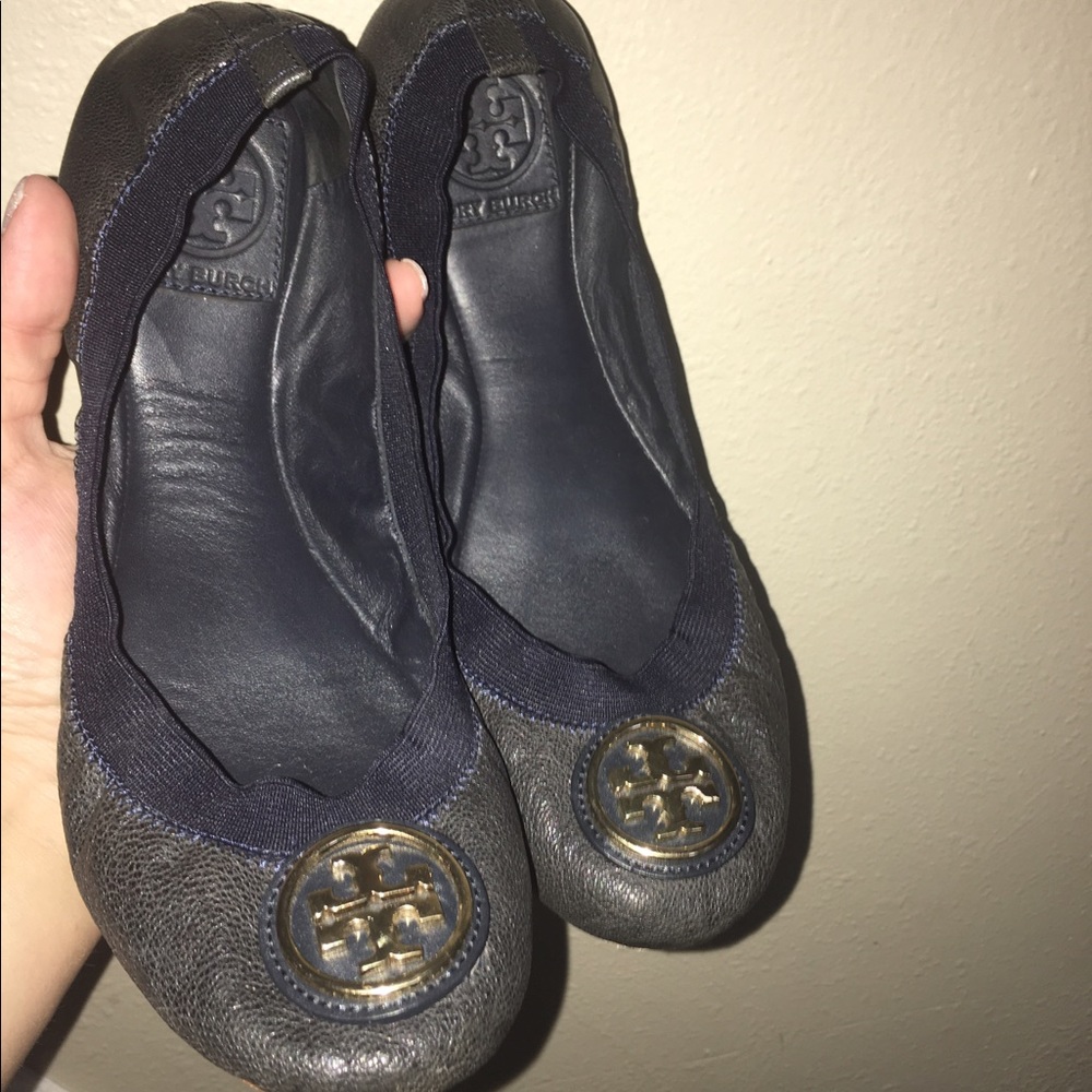 Blue  Tory burch flats