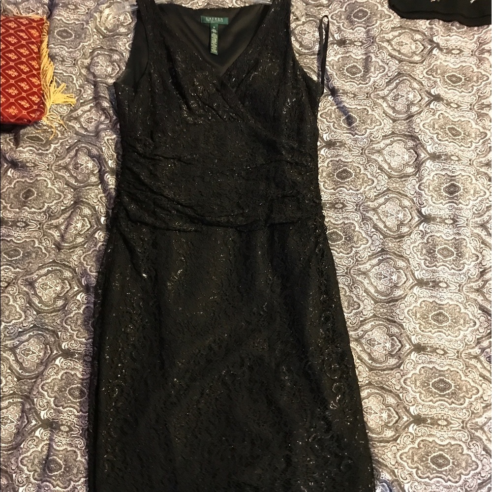 Lace and sequin Ralph Lauren dress