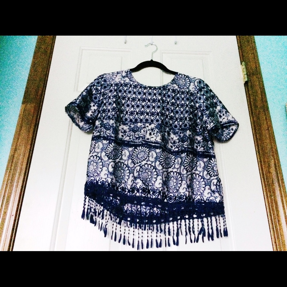 Patterned In Blue - Picture 2 of 2