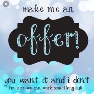 ✨MAKE ME A OFFER✨