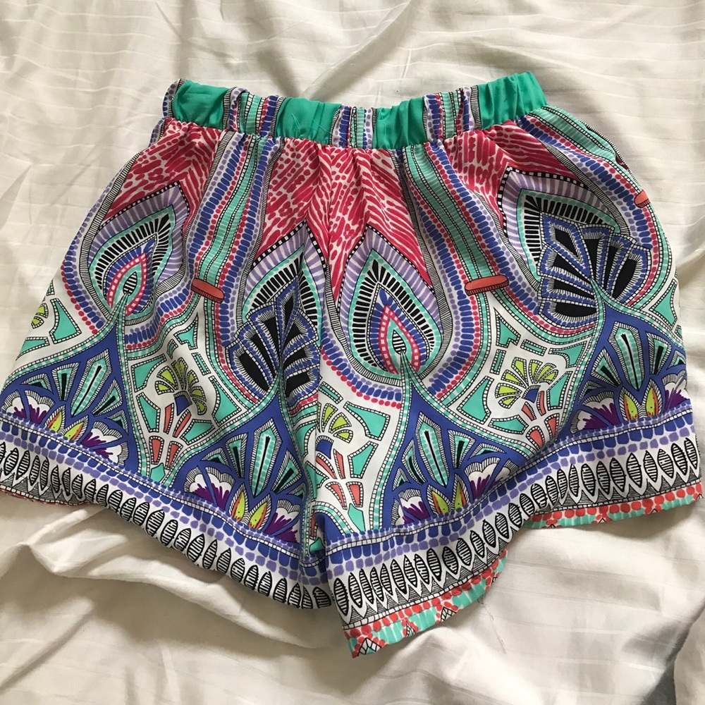 Cute patterned shorts