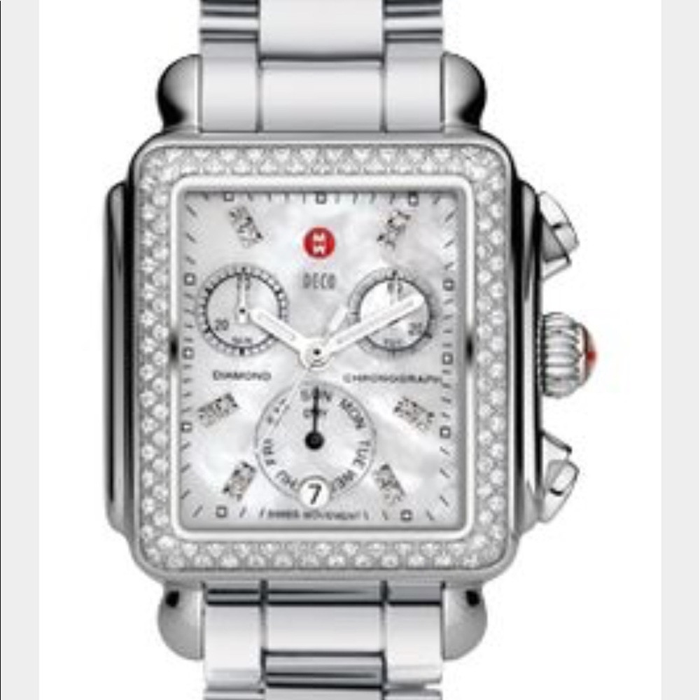 Michele Deco mosaic diamond mother of pearl Ladies - Picture 6 of 7