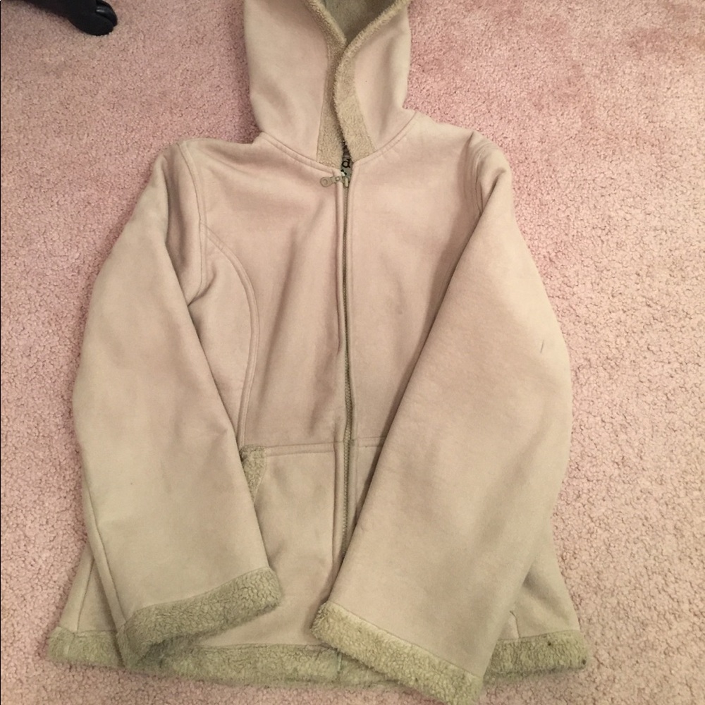 Soft tan coat from Mudd