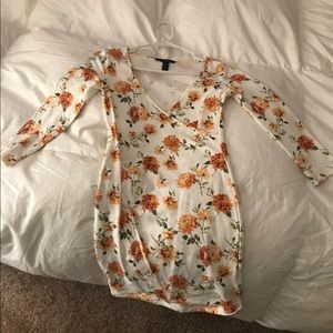 Sunflower bodycon dress