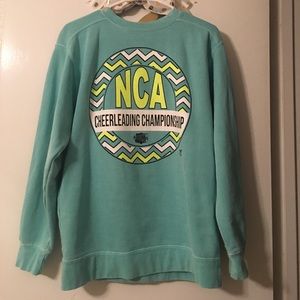 NCA cheer oversized sweatshirt