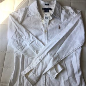 Ralph Lauren women's button down oxford shirt