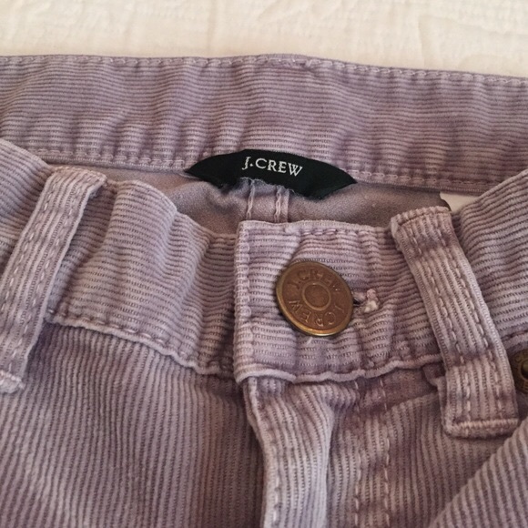 J CREW Lavender Corduroy Pants - Picture 2 of 5