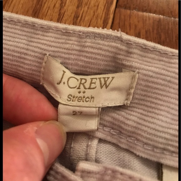 J CREW Lavender Corduroy Pants - Picture 5 of 5