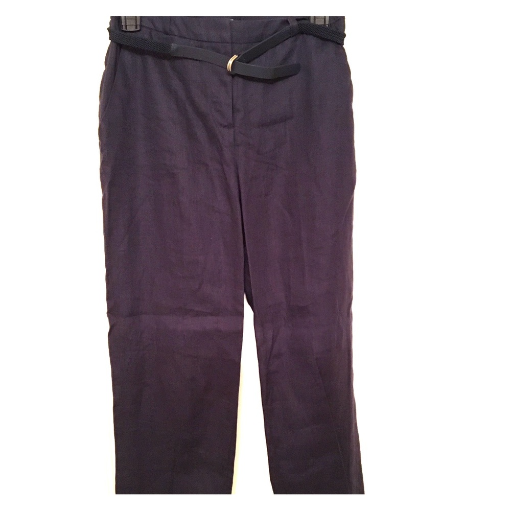 New- Navy blue Linen pants