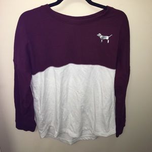 PINK crew neck sweat shirt