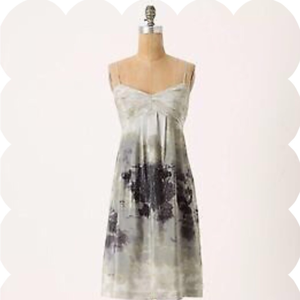 Fei charcoal dress from Anthropologie.