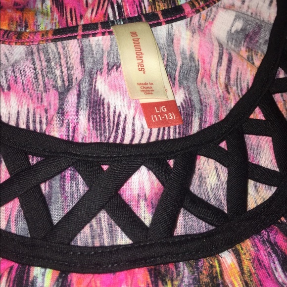 Bright ikat high low dress 💐 - Picture 3 of 3