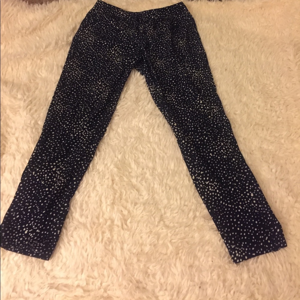 Forever 21 Navy Pants with white speckles