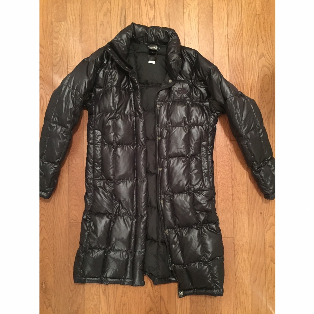 Black North Face Parka
