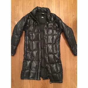 Black North Face Parka