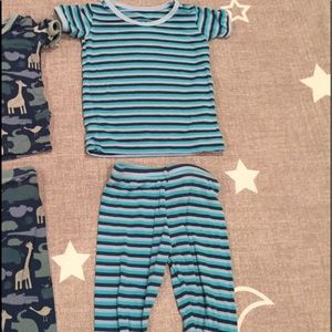 Kickee pants pajama set 3-6 months