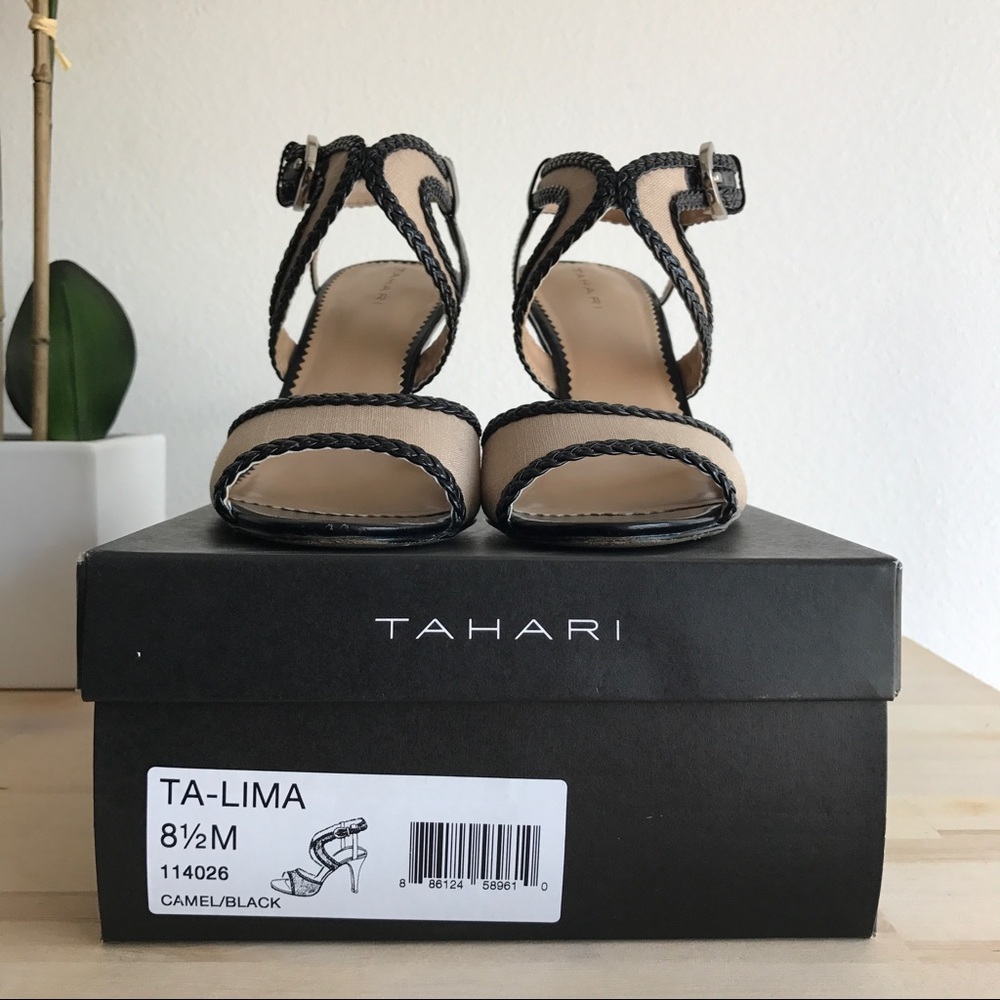 TAHARI TA-LIMA Black Heels 8.5