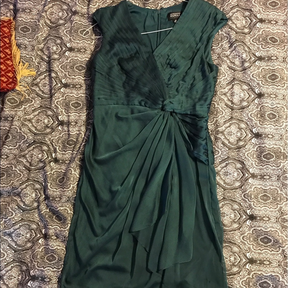 Adrianna Papell chiffon dress