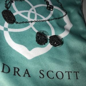 Black Drusy earrings!!!