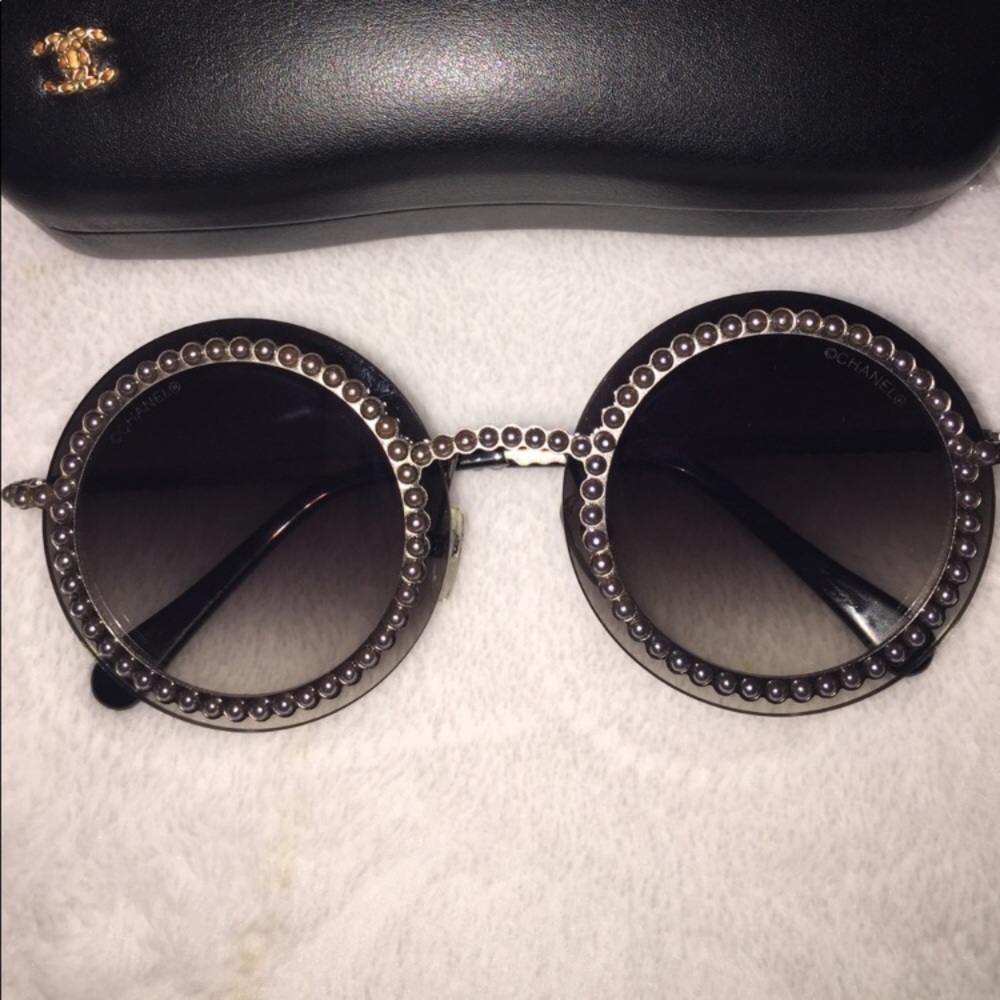 Chanel runway sunglasses