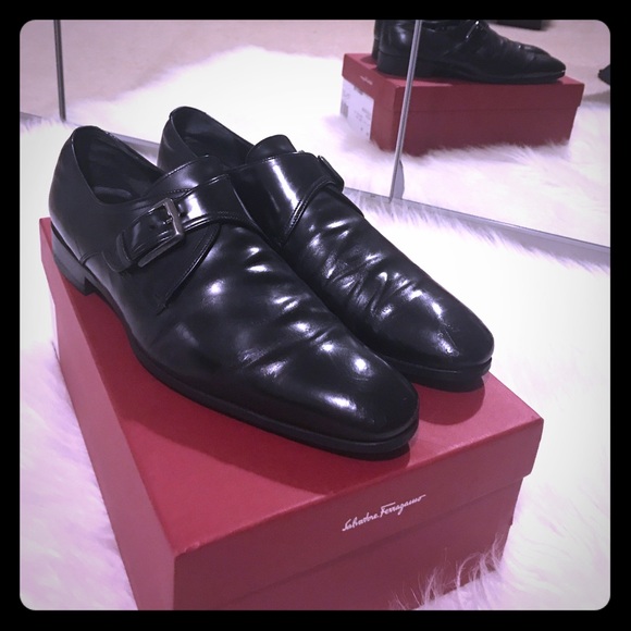 Authentic Ferragamo dress shoes Size 10 1/2D. $295 main image 6