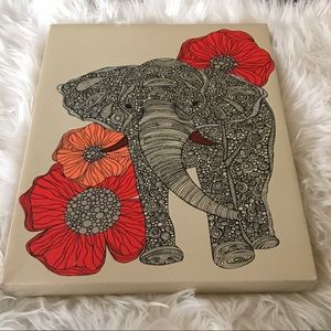 Urban Outfitters Elephant Decorative Picture
