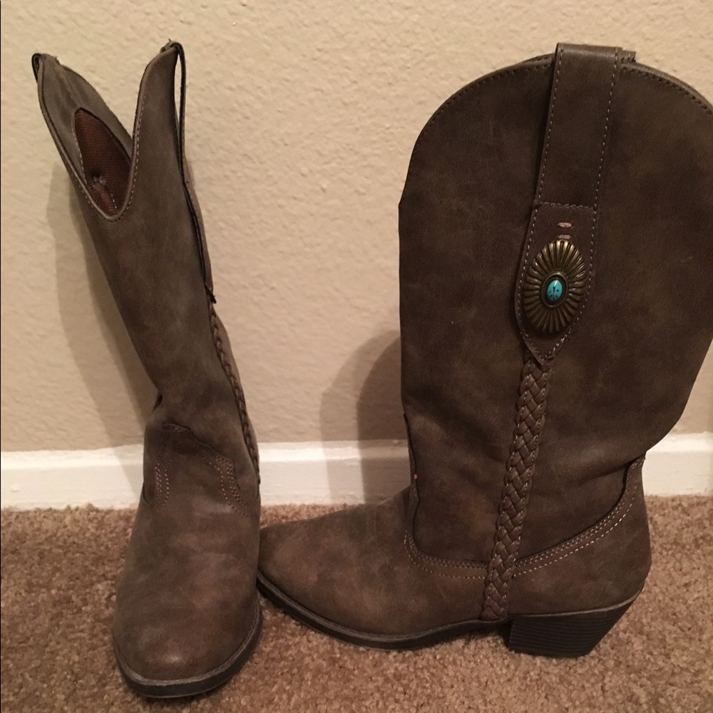 Rampage fashion cowboy boots