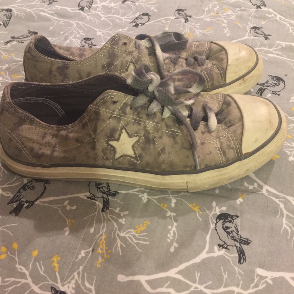 Converse one star marbled blue/grey