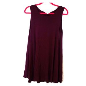 Plum Purple TShirt Dress