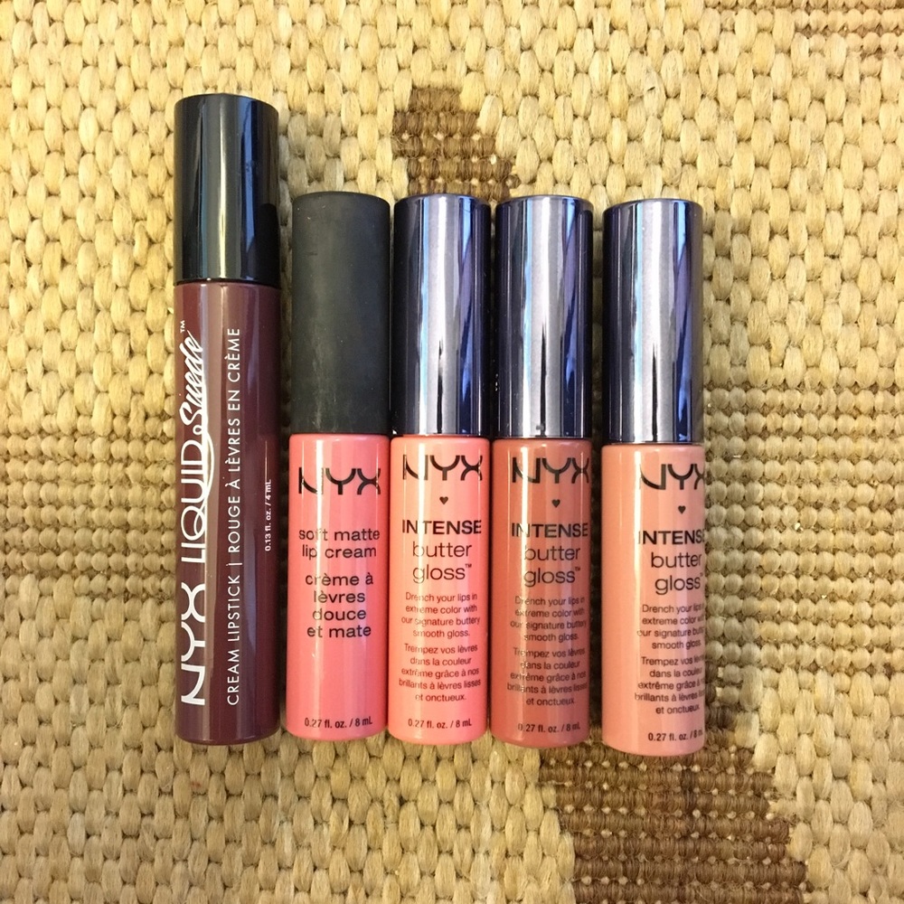 ❌SOLD ON MERCARI❌ NYX lippie bundle✨