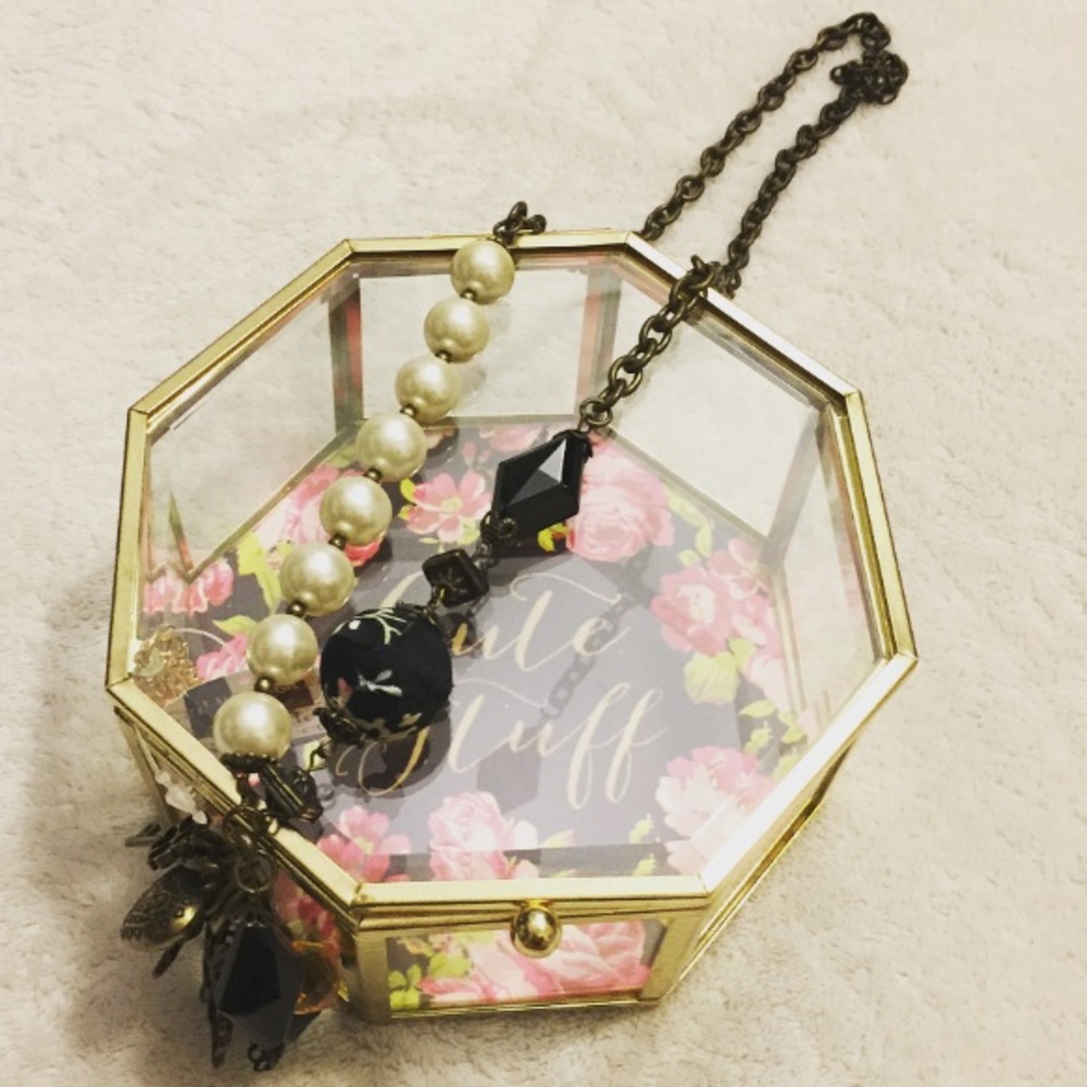 Anthropologie Vintage Charms Necklace