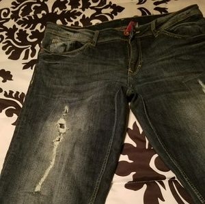 Destroyed Denim Jeans