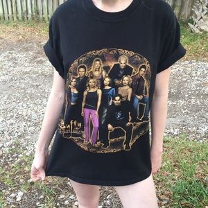 Rare 90s Buffy the vampire slayer tee